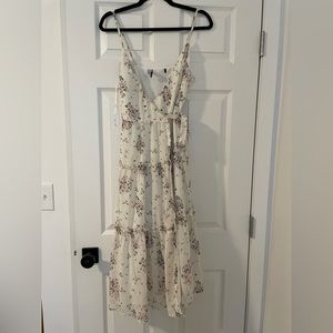 Lulu’s floral wrap dress